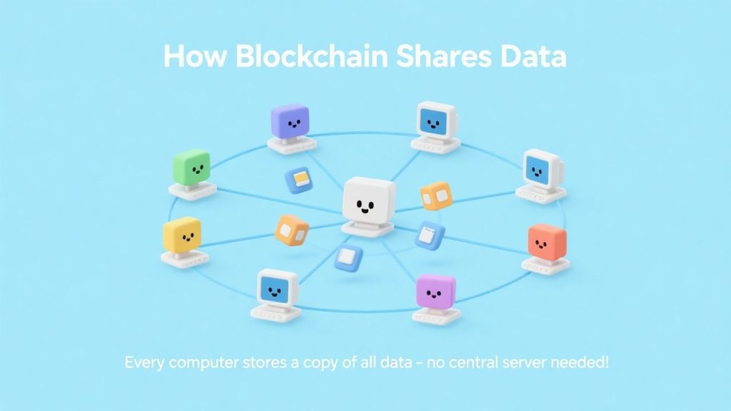 Decentralized blockchain nodes enhancing cyber defense.