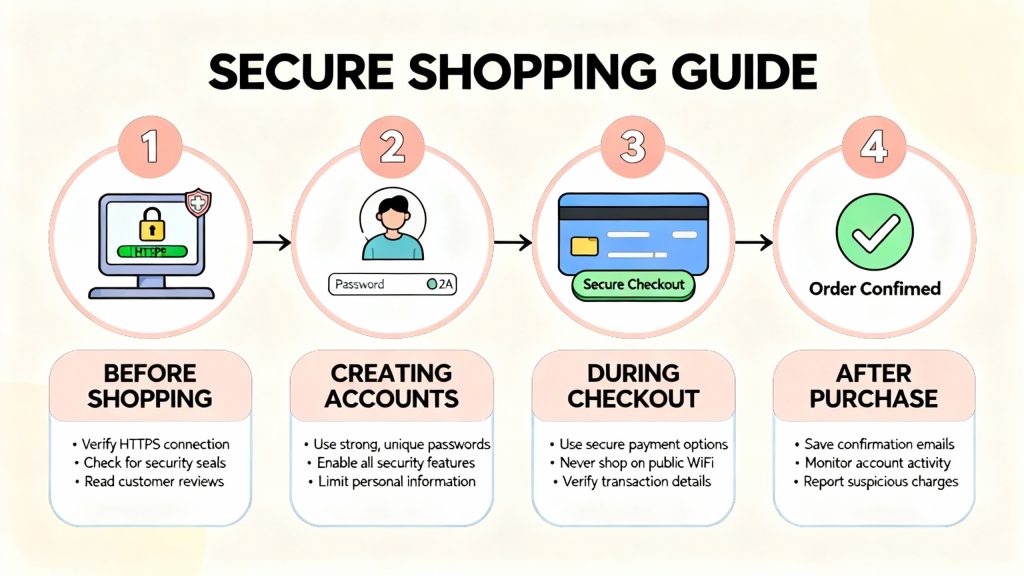 Hacker using laptop targeting online shopping website