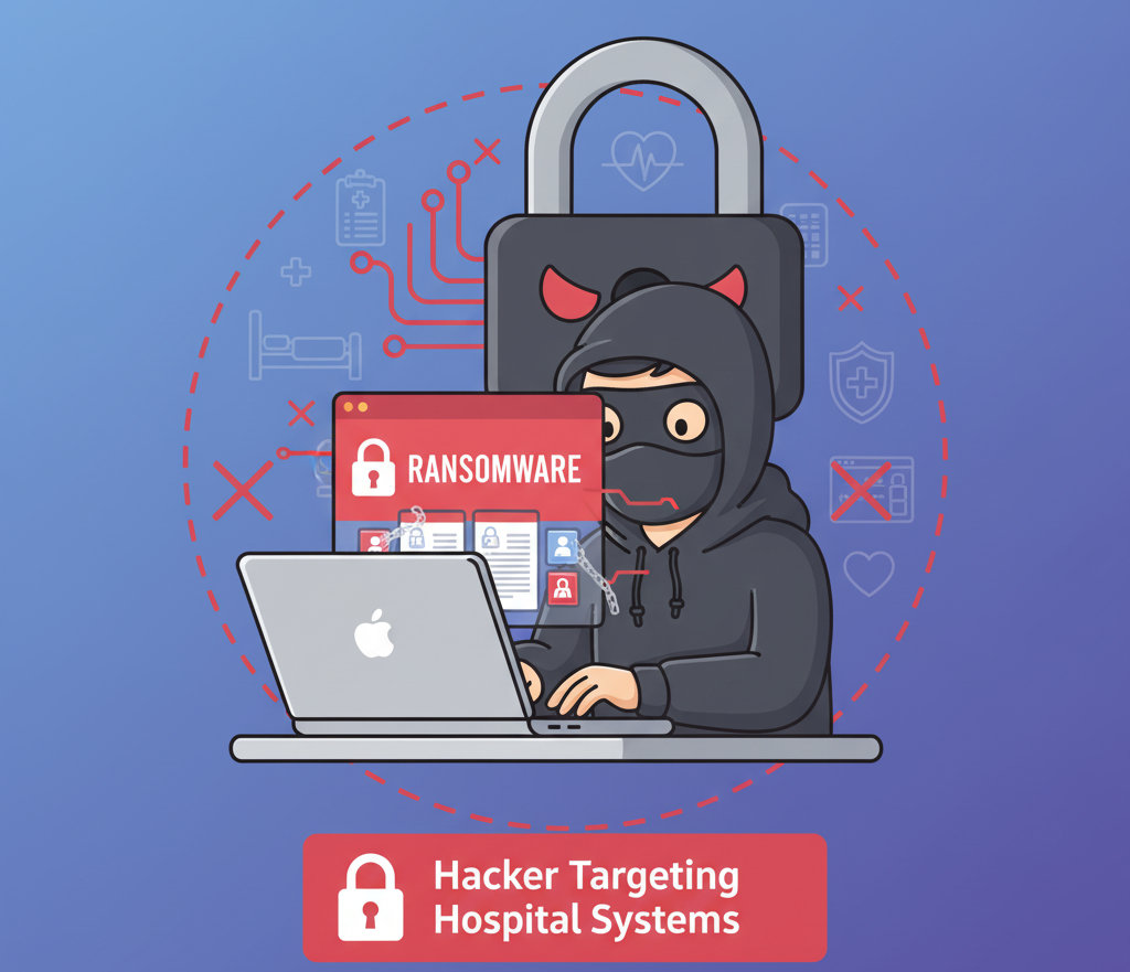 Ransomware attacks on healthcare systems