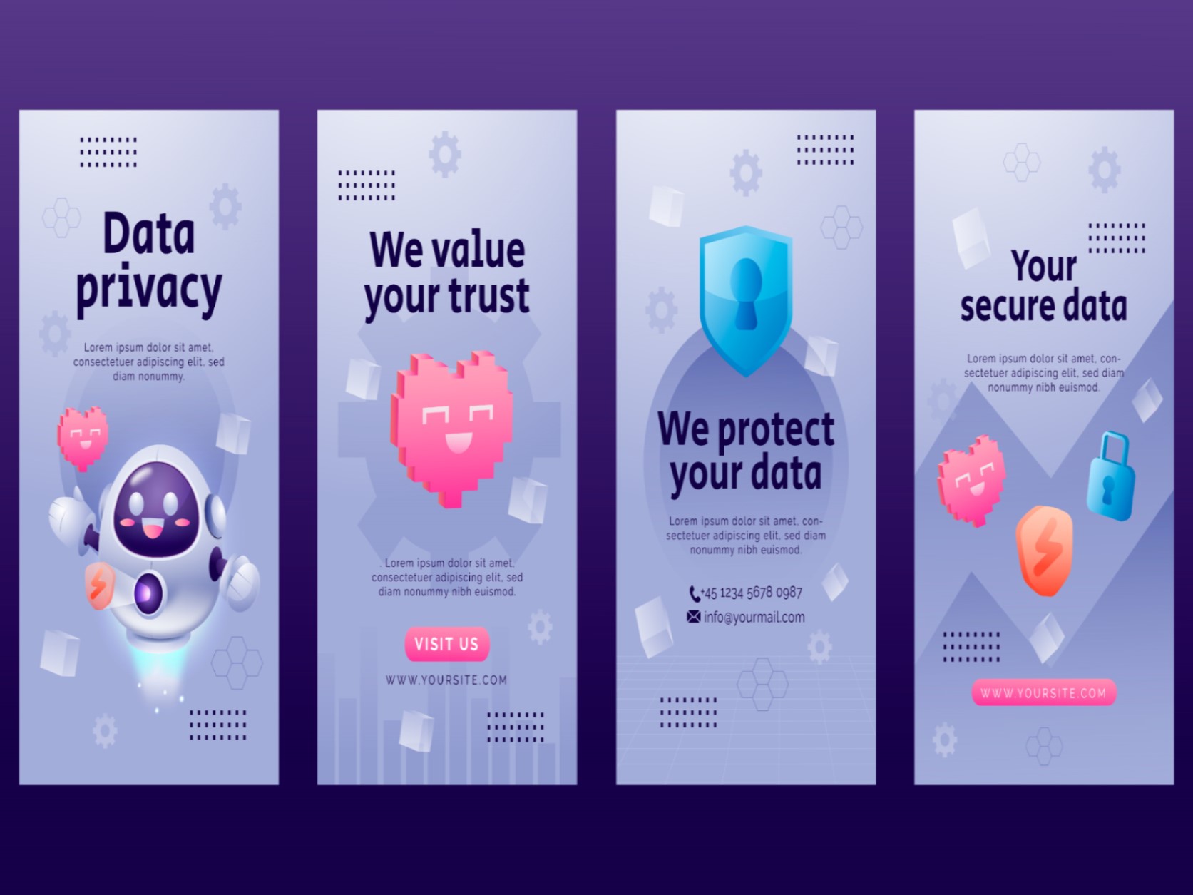 AI-powered cybersecurity showing a self-defending network protected by artificial intelligence