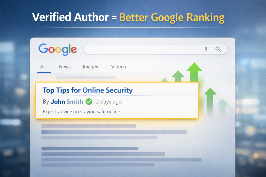 Blog author identity impact on SEO and Google ranking