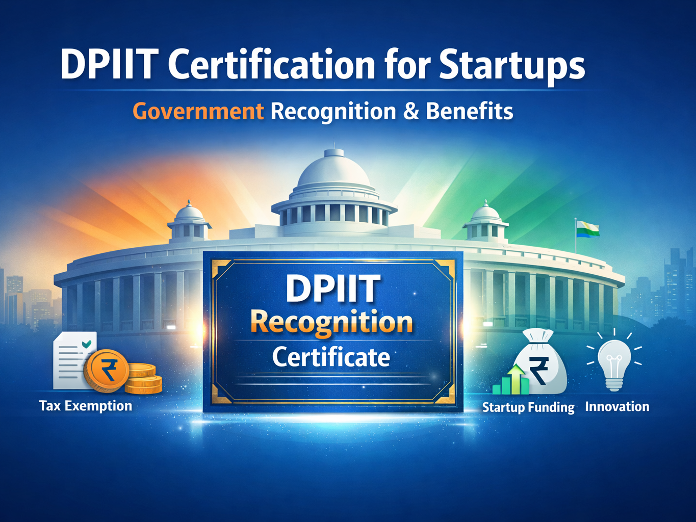 DPIIT Certification for Startups India Government Recognition Benefits