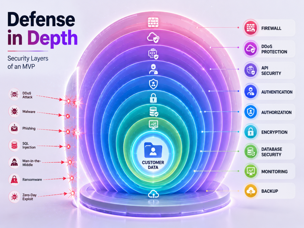 Building Security Into Your MVP defense in depth