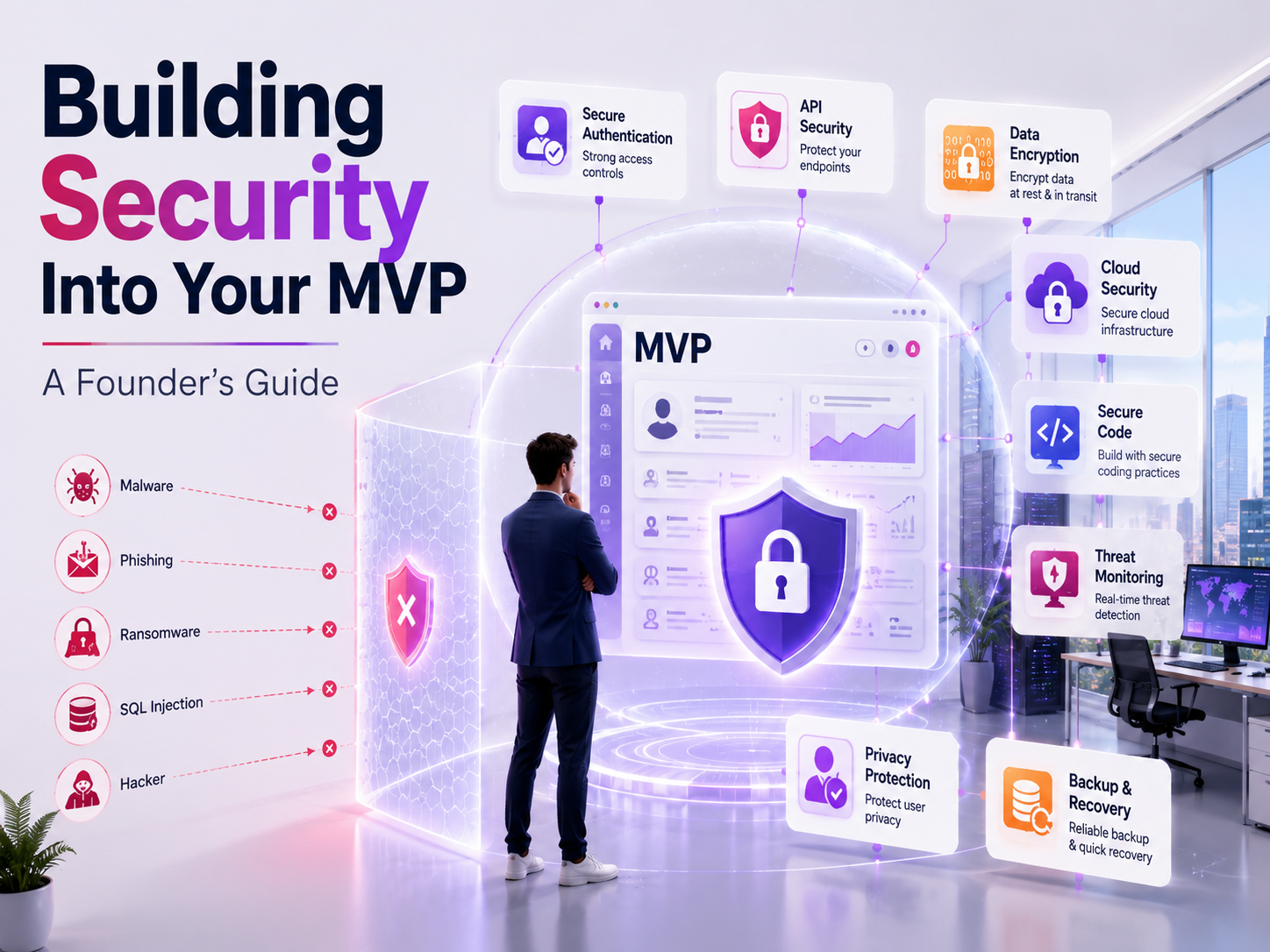 Building Security Into Your MVP with modern cybersecurity architecture