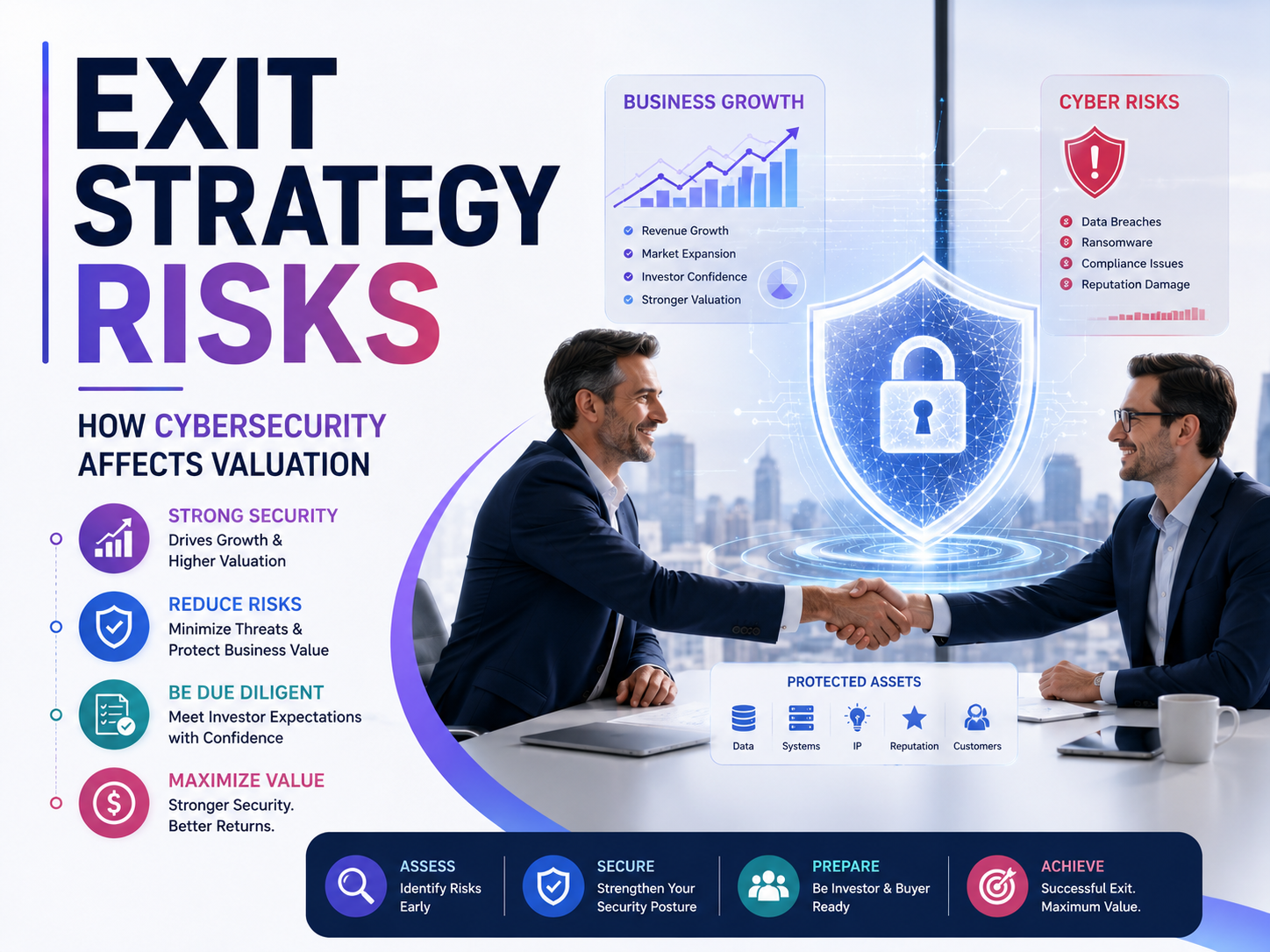 Exit Strategy Risks and How Cybersecurity Affects Valuation