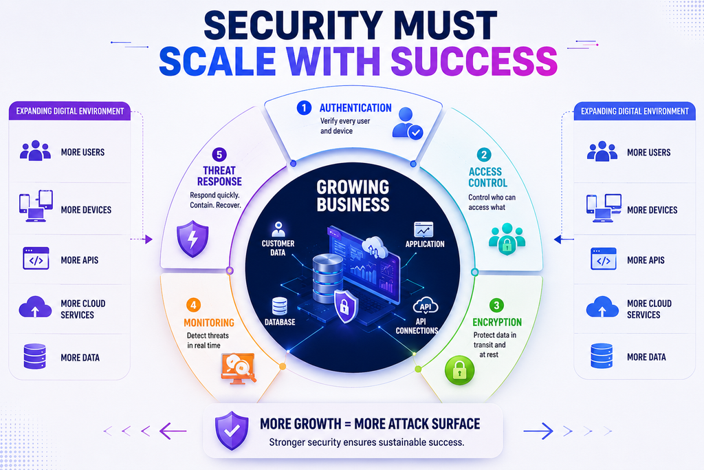 Can your technology handle success with scalable cybersecurity protection