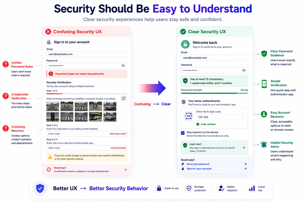 The cost of ignoring user experience in security interfaces